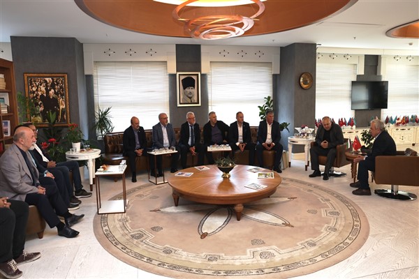 Ardino Belediye Başkanı Şaban ve heyeti, Başkan Özdemir’i ziyaret etti